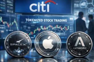 Citigroup develops platform to trade tokenized stocks