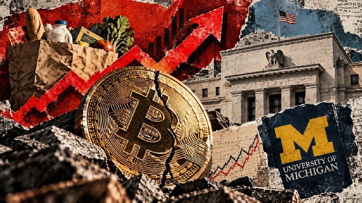 Bitcoin faces an inflation warning beneath steady US consumer sentiment